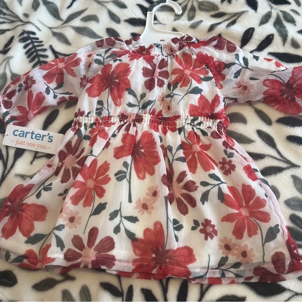 Baby Girl Clothes Carter's 3 Month Floral Dress